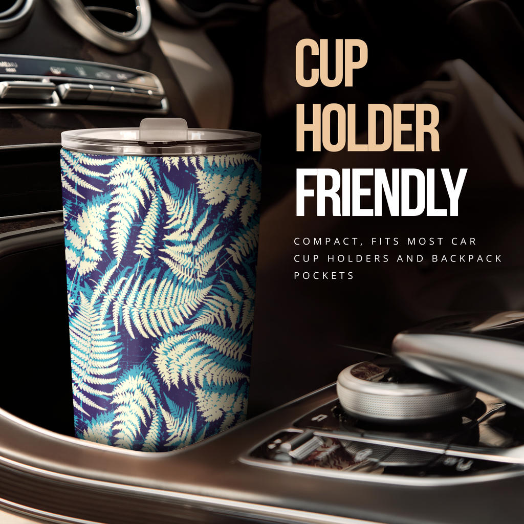 Fern Leave Summer Print Pattern Tumbler