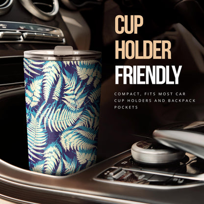 Fern Leave Summer Print Pattern Tumbler