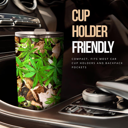 Camouflage Realistic Tree Fresh Print Tumbler