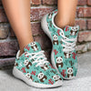 Panda Bear Cute Themed Print Athletic Shoes