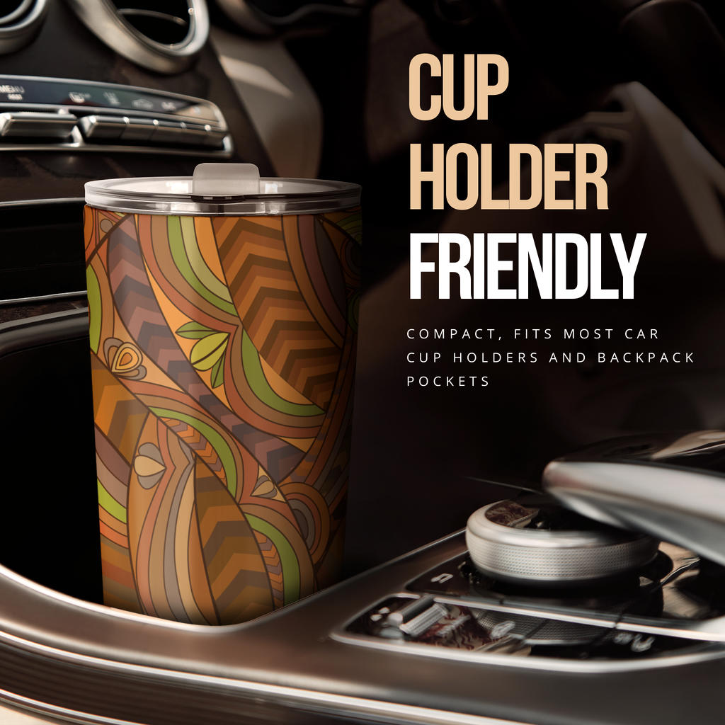 Maori Ornament Design Print Tumbler