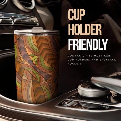 Maori Ornament Design Print Tumbler