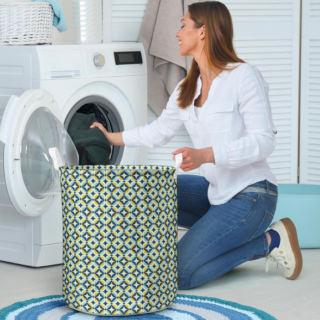 Swedish Design Pattern Laundry Basket