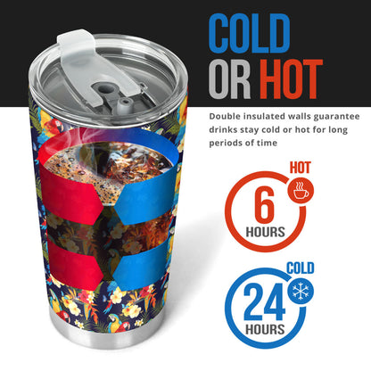 Parrot Themed Design Tumbler