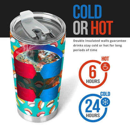 Sushi Themed Print Tumbler