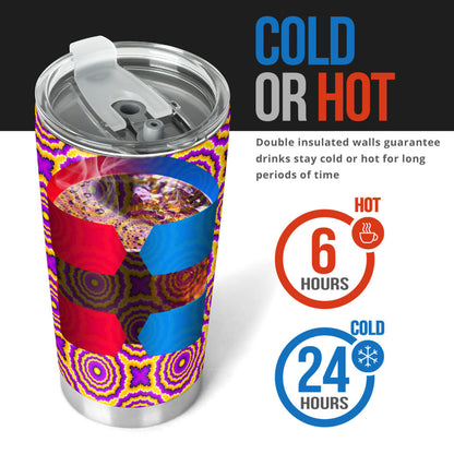 Optical illusion Expansion Tumbler