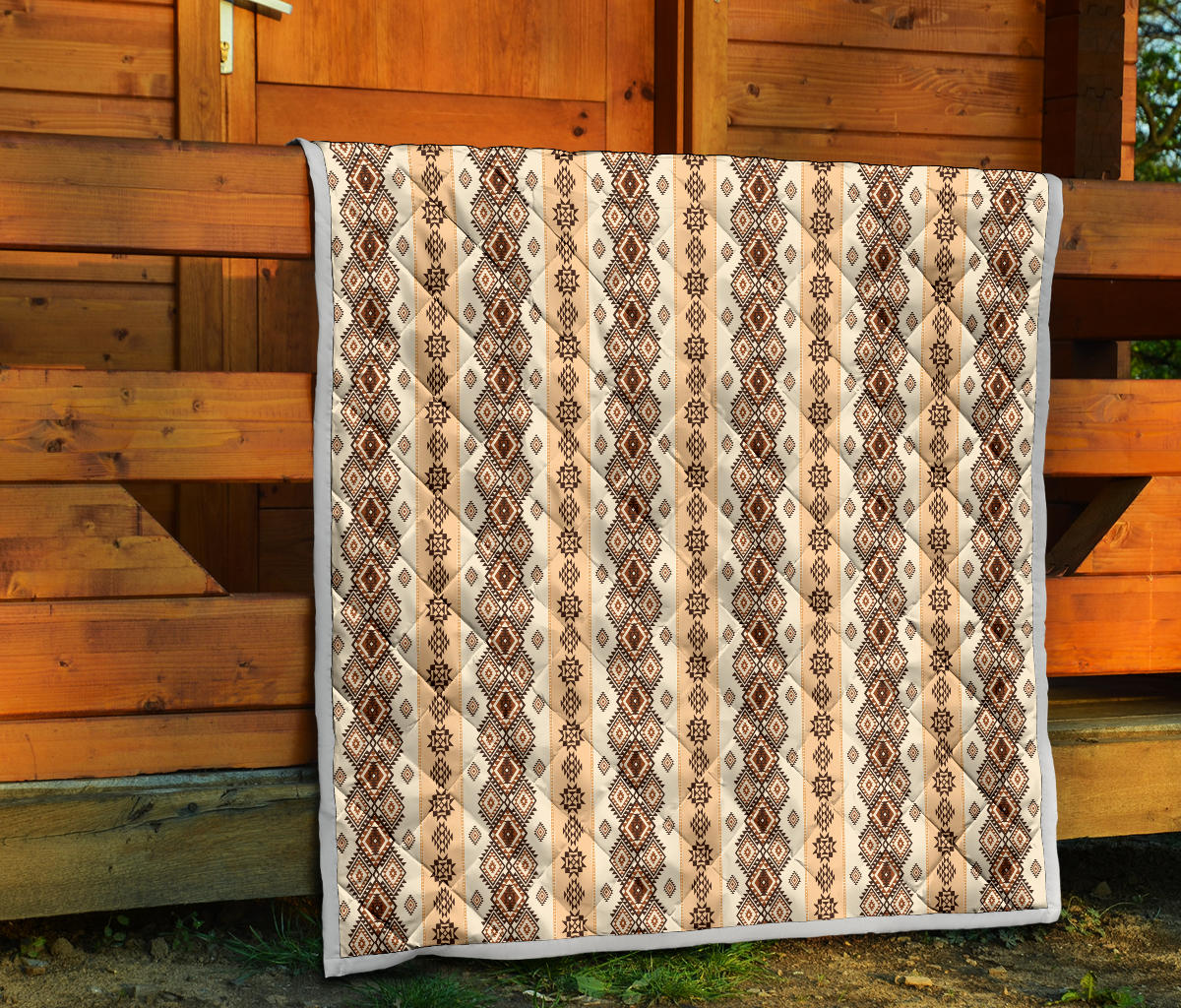 Native Classic Pattern Print Quilt Bedspread