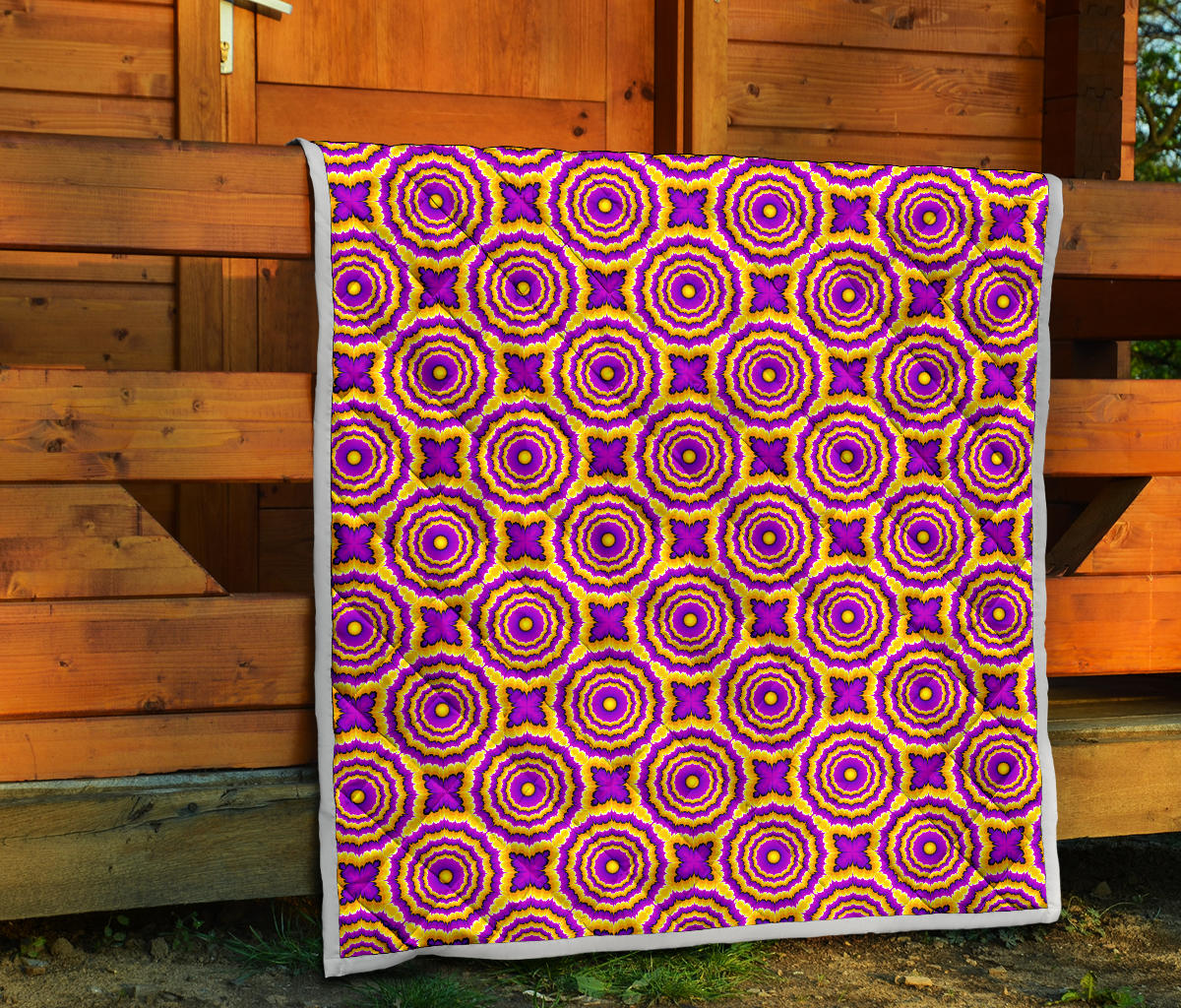 Optical illusion Expansion Quilt Bedspread