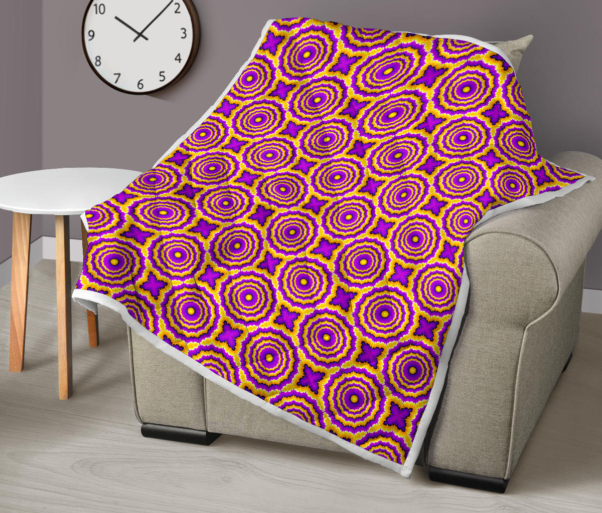 Optical illusion Expansion Quilt Bedspread