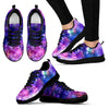 Galaxy Night Stardust Space Print Women Sneakers Shoes