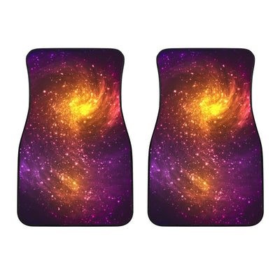 Galaxy Stardust Nebula Space Print Car Floor Mats