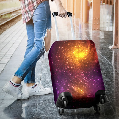Galaxy Stardust Nebula Space Print Luggage Cover Protector