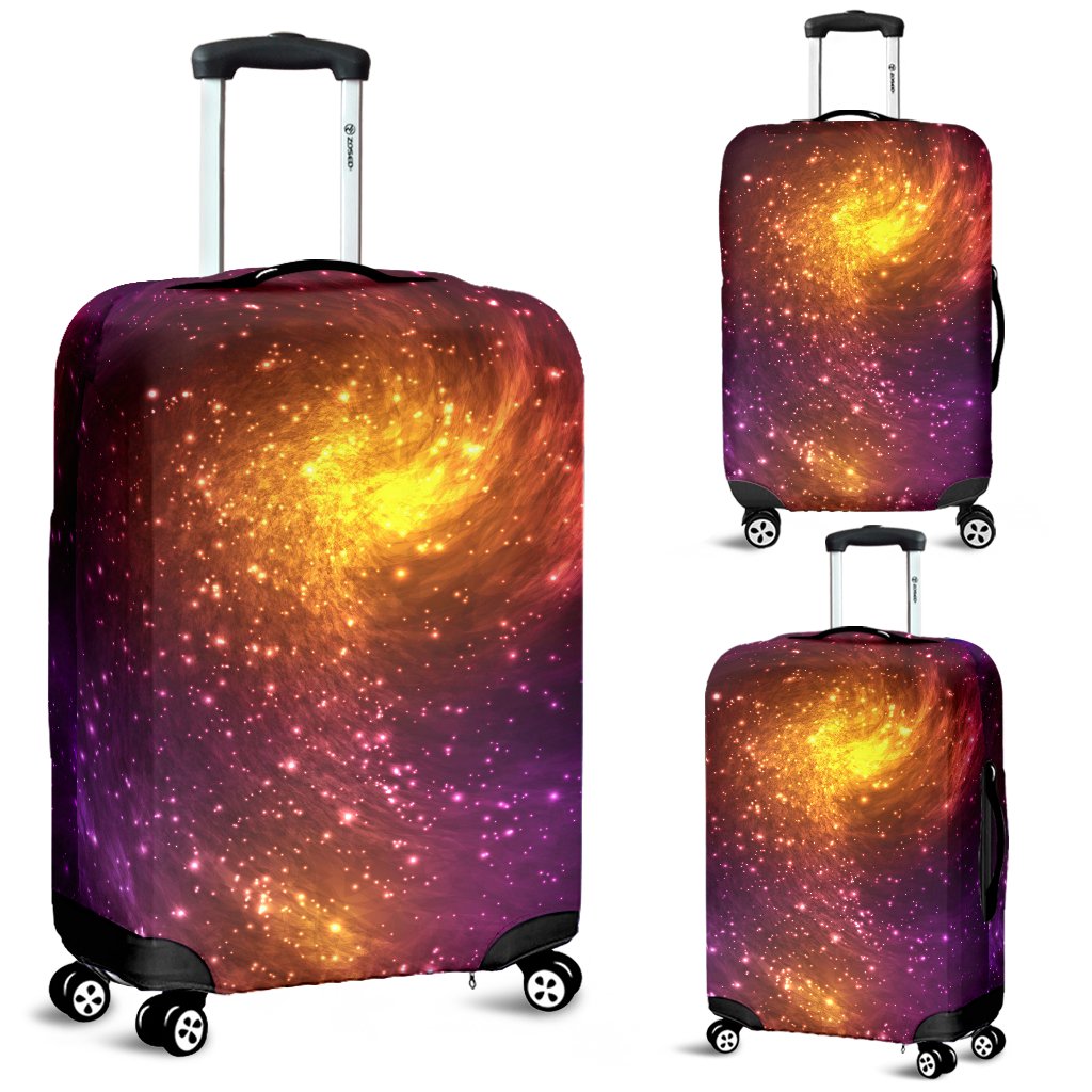 Galaxy Stardust Nebula Space Print Luggage Cover Protector