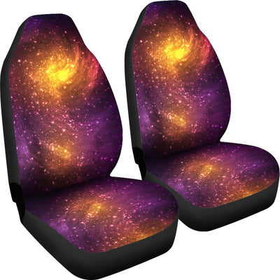 Galaxy Stardust Nebula Space Print Universal Fit Car Seat Covers