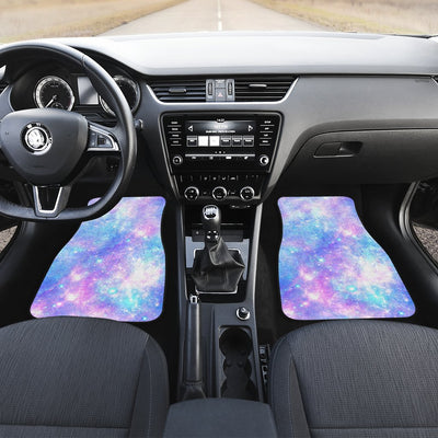 Galaxy Stardust Pastel Color Print Car Floor Mats