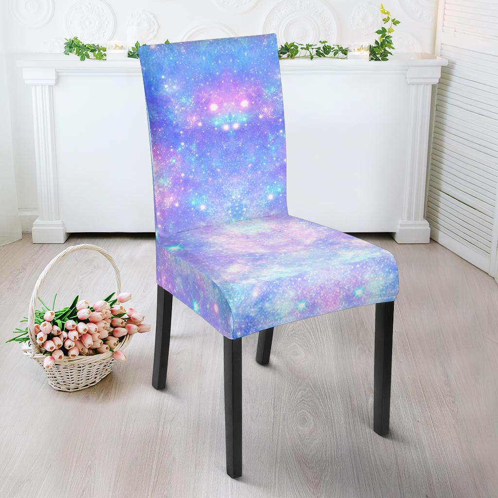 Galaxy Stardust Pastel Color Print Dinning Chair Slipper-JTAMIGO.COM