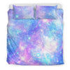 Galaxy Stardust Pastel Color Print Duvet Cover Bedding Set