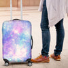 Galaxy Stardust Pastel Color Print Luggage Cover Protector
