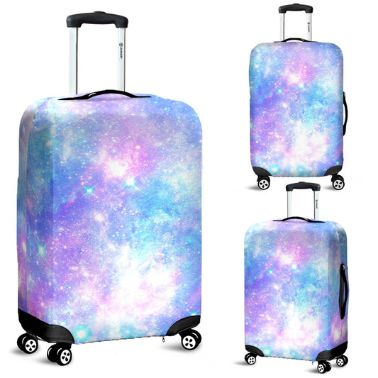 Galaxy Stardust Pastel Color Print Luggage Cover Protector