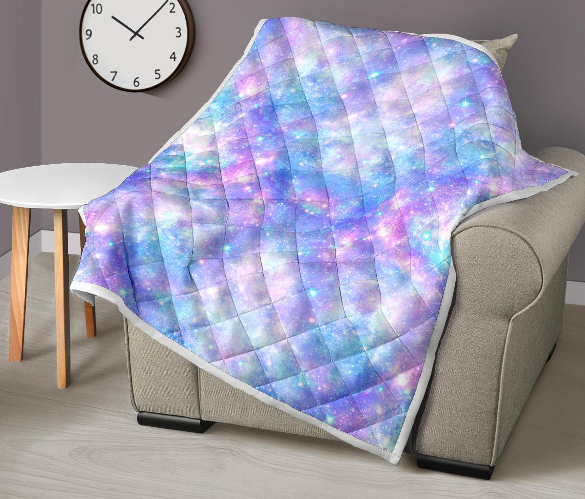 Galaxy Stardust Pastel Color Print Premium Quilt-JTAMIGO.COM