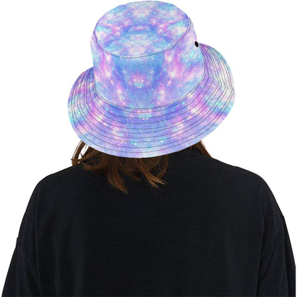 Galaxy Stardust Pastel Color Print Unisex Bucket Hat