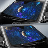 Galaxy Stardust Planet Space Print Car Sun Shade For Windshield