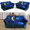 Galaxy Stardust Planet Space Print Loveseat Slipcover-JTAMIGO.COM