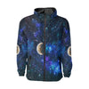 Galaxy Stardust Planet Space Print Men Windbreaker Jacket-JTAMIGO.COM