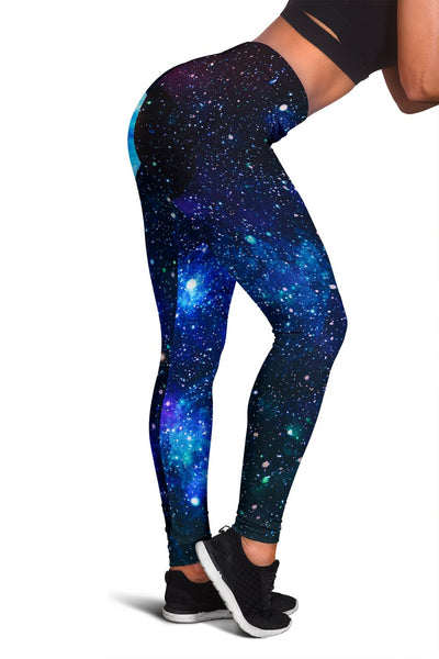 Galaxy Stardust Planet Space Print Women Leggings