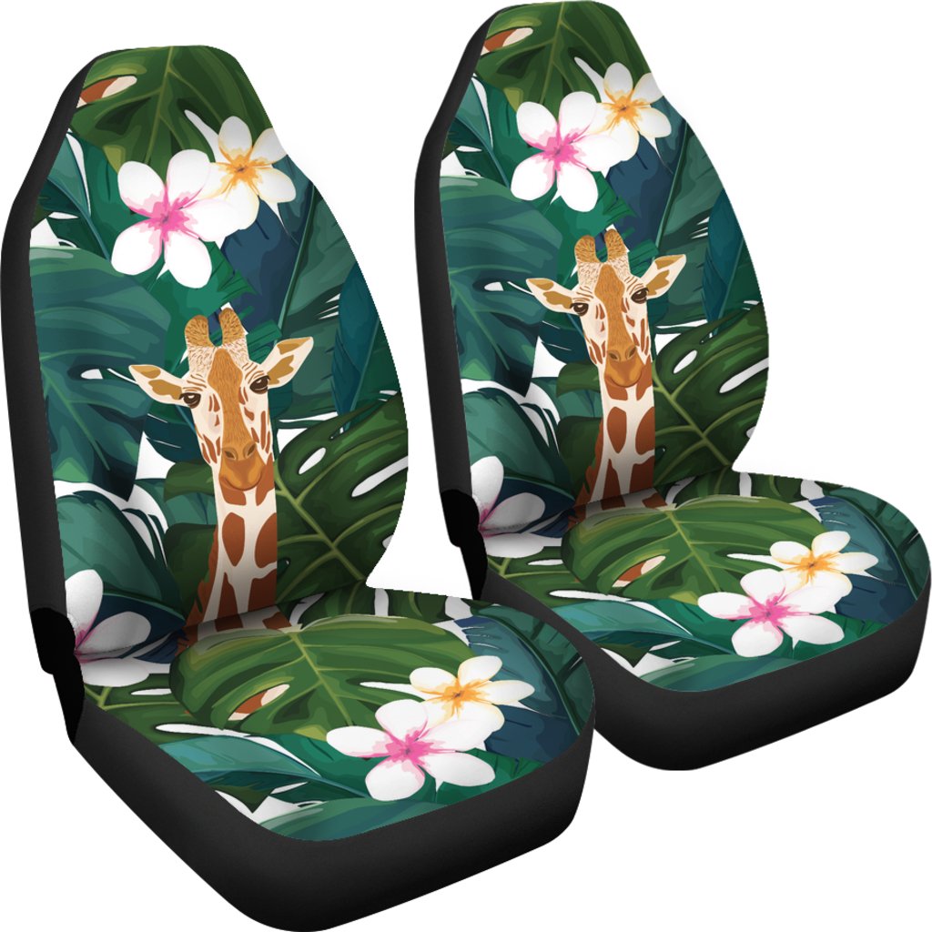 Giraffe Jungle Design Print Universal Fit Car Seat Covers