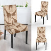 Giraffe Pattern Design Print Dinning Chair Slipper-JTAMIGO.COM