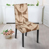 Giraffe Pattern Design Print Dinning Chair Slipper-JTAMIGO.COM