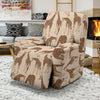 Giraffe Pattern Design Print Recliner Slipcover-JTAMIGO.COM