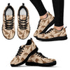 Giraffe Pattern Design Print Women Sneakers Shoes