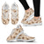 Giraffe Pattern Design Print Women Sneakers Shoes