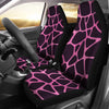 Giraffe Pink Background Texture Print Universal Fit Car Seat Covers