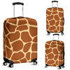 Giraffe Texture Print Luggage Cover Protector