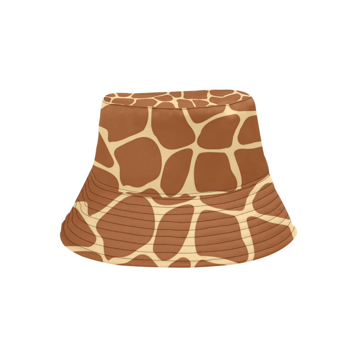 Giraffe Texture Print Unisex Bucket Hat