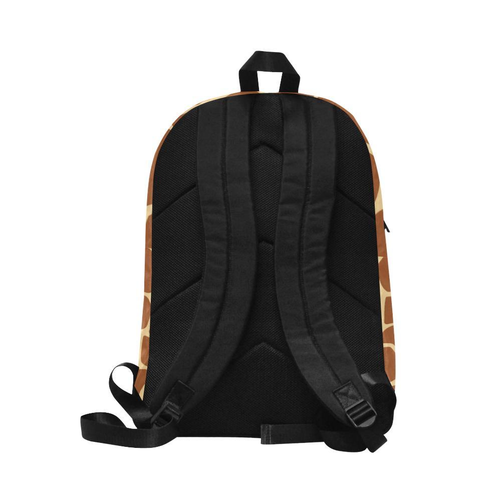 Giraffe Texture Print Waterproof Backpack-JTAMIGO.COM