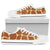 Giraffe Texture Print Women Low Top Shoes