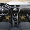 Gold Tribal Turtle Polynesian Design Car Floor Mats