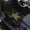 Gold Tribal Turtle Polynesian Design Car Floor Mats