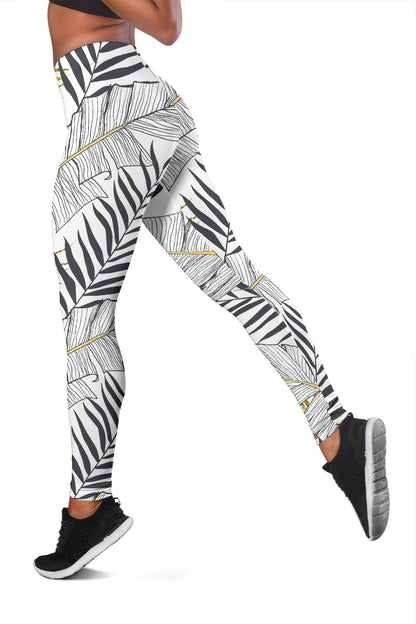 Gold Tribal Turtle Polynesian Themed Women Leggings