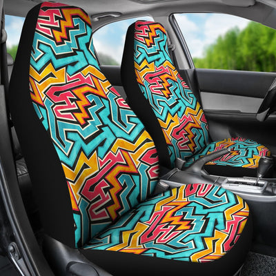 Graffiti Print Universal Fit Car Seat Covers