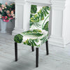 Green Pattern Tropical Palm Leaves Dinning Chair Slipper-JTAMIGO.COM