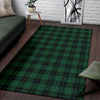 Green Tartan Plaid Pattern Area Rugs-JTAMIGO.COM