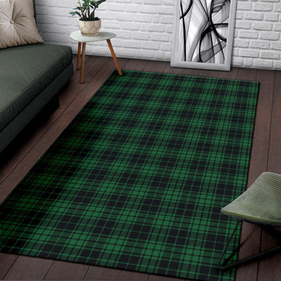 Green Tartan Plaid Pattern Area Rugs-JTAMIGO.COM