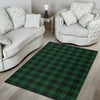 Green Tartan Plaid Pattern Area Rugs-JTAMIGO.COM