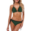 Green Tartan Plaid Pattern Custom Bikini Swimsuit (Model S01)-JTAMIGO.COM