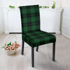 Green Tartan Plaid Pattern Dining Chair Slipcover-JTAMIGO.COM